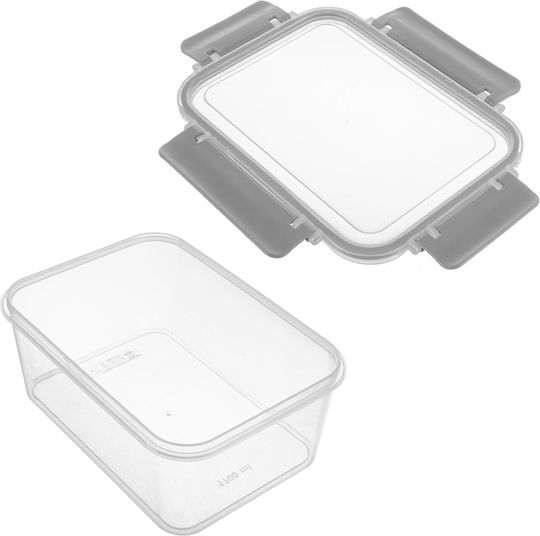 Orion Set Of Transparent Plastic Lunch Boxes 4 Pieces