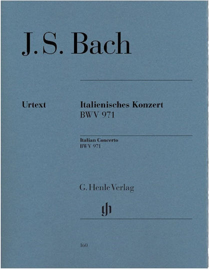 Joh Seb Bach Italienisches Konzert Italian Concerto Concerto Italien Piano Solo