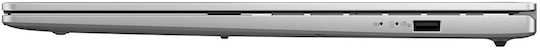 Asus Vivobook S16 S3607VA-RP097W 16" FHD+ 144Hz (Core 5-210H/16GB/512GB SSD/W11 Home) Matte Grey (US Keyboard)