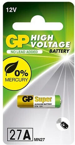 Genius Pack Baterii Alcaline A27 12V 5 Bucăți