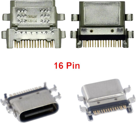 Βύσμα Τροφοδοσίας Dc Power Jack Type-c Charging Port Foramazon Kindle Fire Hd 10 9th Gen 2019 M2v3r5 Κωδ.1-3957