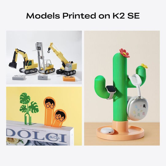 Creality3D K2 SE Standalone 3D Printer Dual Extruder with Ethernet USB Wi-Fi Connectivity