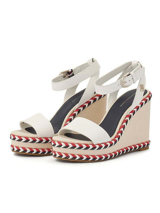 Tommy Hilfiger Πλατφόρμες Ecru
