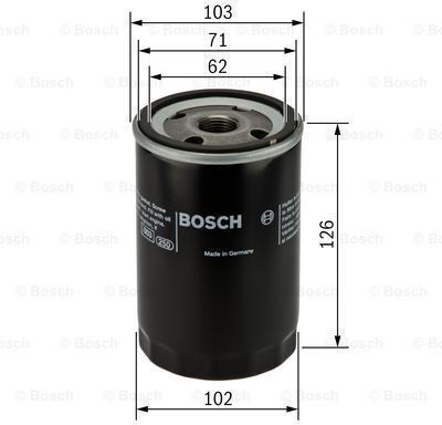Filtru Ulei Bosch 0 986 452 066