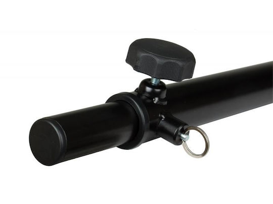 Jb Systems Σωλήνας Σύνδεσης Ηχείων PA ύψους 76-116cm σε Μαύρο Χρώμα