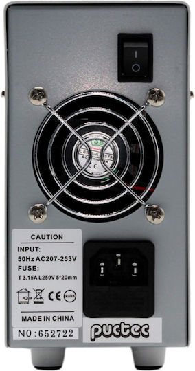 Pcwork Laboratory Power Supply with 1 Channel and Maximum Power 150W PCW07D