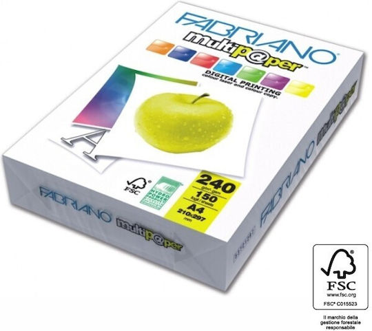 Fabriano Multipaper Printing Paper A4 240gr/m² 150 sheets