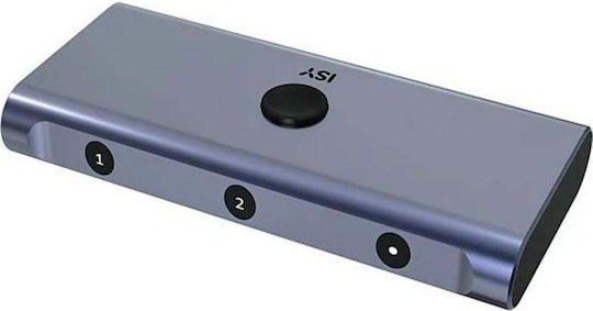 Isy Ihd-9200 2-in-1 Hdmi Switch Silver