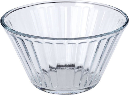 Excellent Houseware Μπωλ Σερβιρίσματος Παγωτού Στρογγυλό Γυάλινο Διάφανο με Διάμετρο 11.5εκ. 3τμχ
