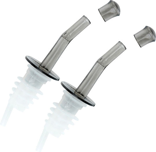 Excellent Houseware Set of 2 Flow Caps for Wine Bottles