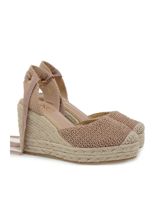Women's Platform Espadrilles Pink