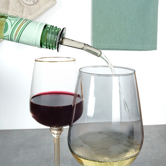 Excellent Houseware Set of 2 Flow Caps for Wine Bottles
