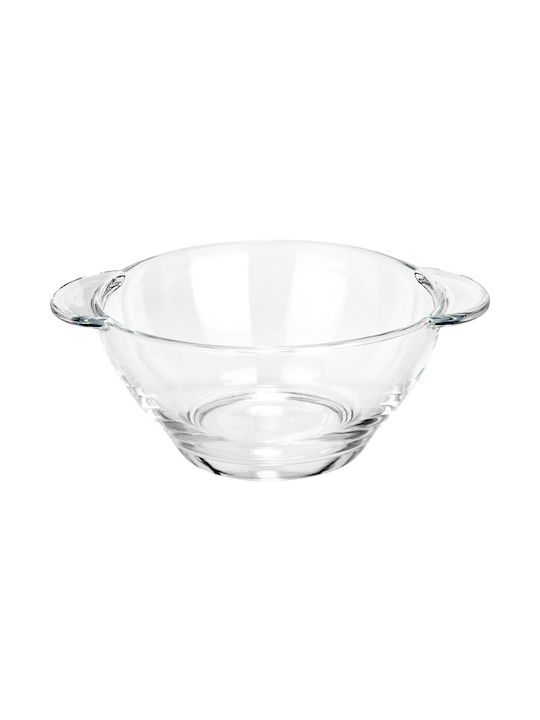 Vilde Servierschale Rund Glas Transparent mit Durchmesser 16,5 cm 12 Stück