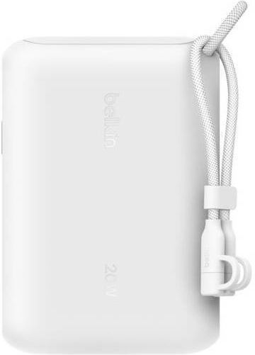 Belkin Power Bank 10000mAh 20W with 2 USB-C Power Delivery Ports White