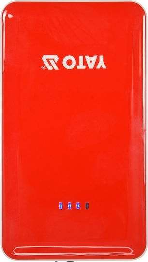 Yato Starter & Power Bank 7500mAh Φορητός Εκκινητής Μπαταρίας Αυτοκινήτου 7500mAh με Power Bank / USB 12V