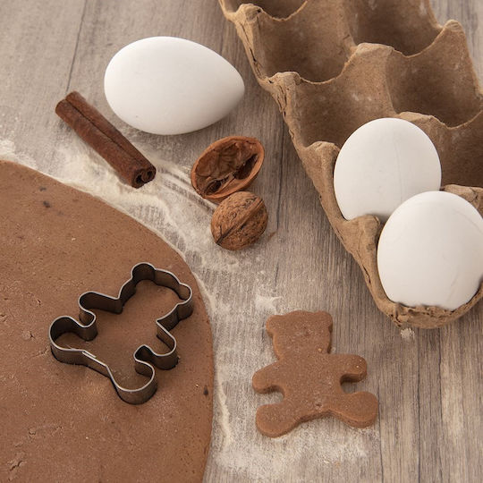 Steel Bear Cookie Cutter 5.5 Cm