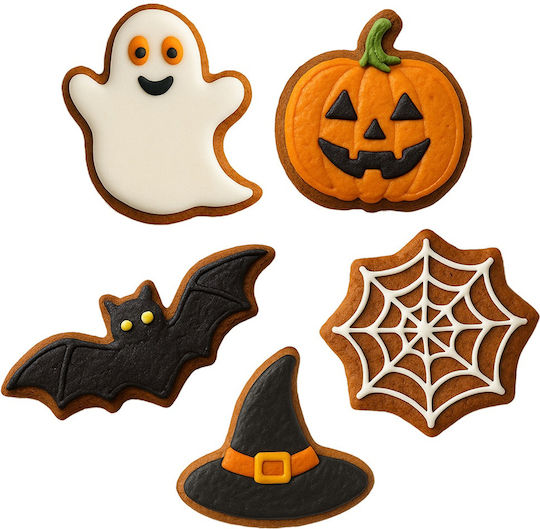 Decorațiuni Pentru Fursecuri Halloween 5 Bucăți