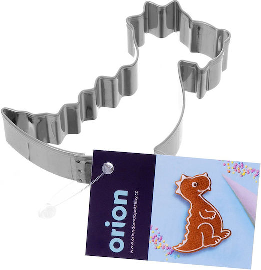 Steel Dinosaur Cookie Cutter 6.5 Cm
