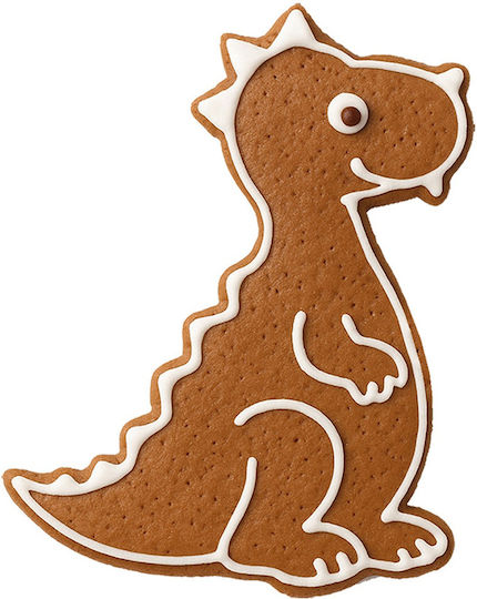 Steel Dinosaur Cookie Cutter 6.5 Cm