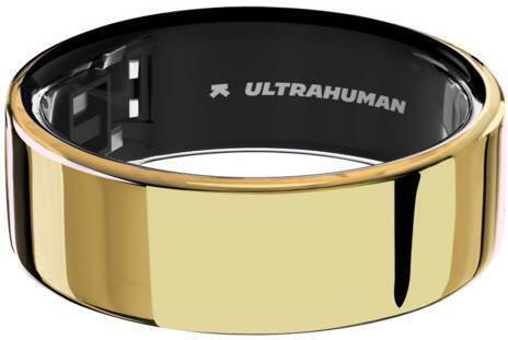 Ultrahuman Air Smart Ring 15.7mm Αδιάβροχο με Παλμογράφο Χρυσό