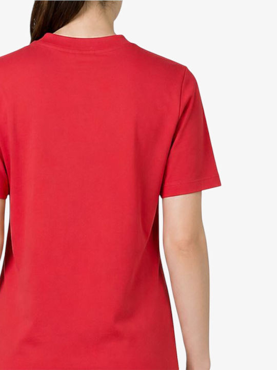 Лятна Mini Спортна Рокля T-shirt Къс Ръкав Розова