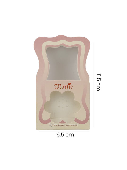 Packaging Martisor Bracelet Flippy Set 200 Pieces Brooch Boxes Purse Design Light Pink