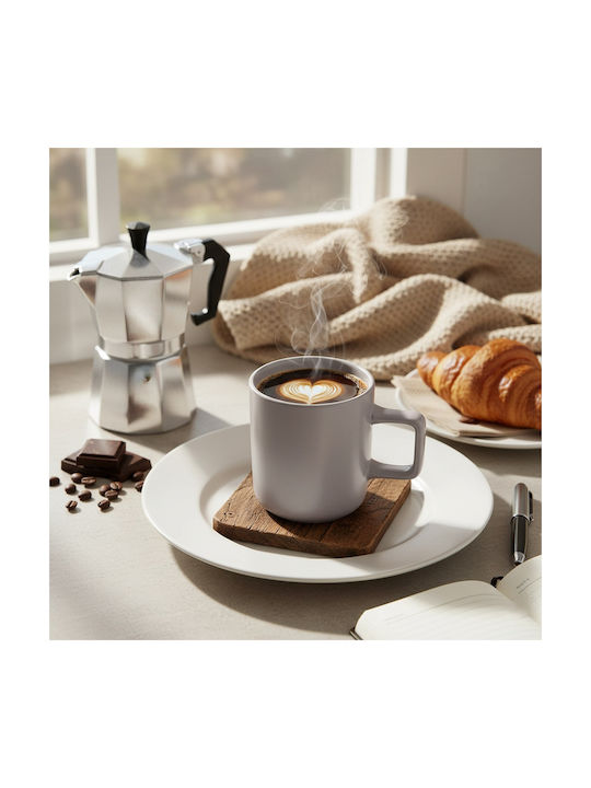 Orion Κούπα Κεραμική Γκρι 380ml