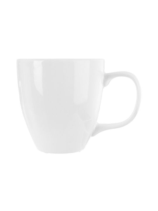 Orion Κούπα από Πορσελάνη Λευκή 400ml