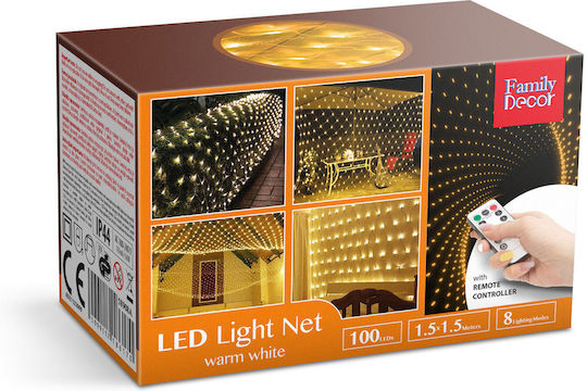 LED Weihnachtsbeleuchtung 1,5m x 150cm Netz Typ