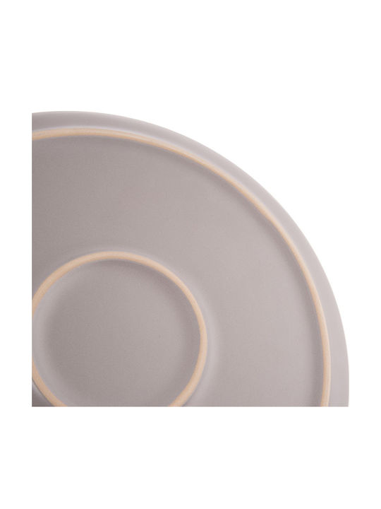 Orion Skandi Servierplatte Untiefe Keramik Graue mit Durchmesser 26.5cm