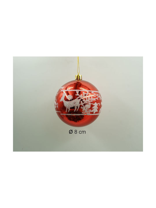 Set 24 Ornamente De Crăciun Pentru Brad Tip Bile Multicolore 8 Cm Diametru Plastic Cu Sclipici Ambalaj Cutie 19 Cm Lungime X 42 Cm Înălțime X 19 Cm Adâncime