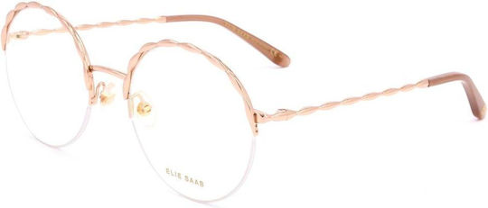 Elie Saab Esa Brillengestelle mit Rezept Es 053 Ddb 53 21 140