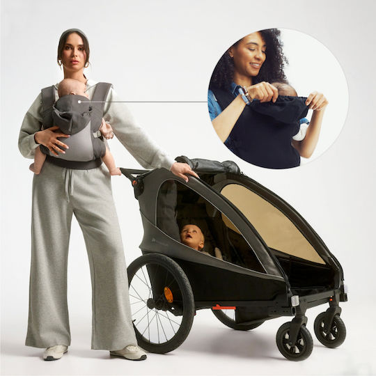 Kinderkraft Klassischer Babytragetuch Beiges