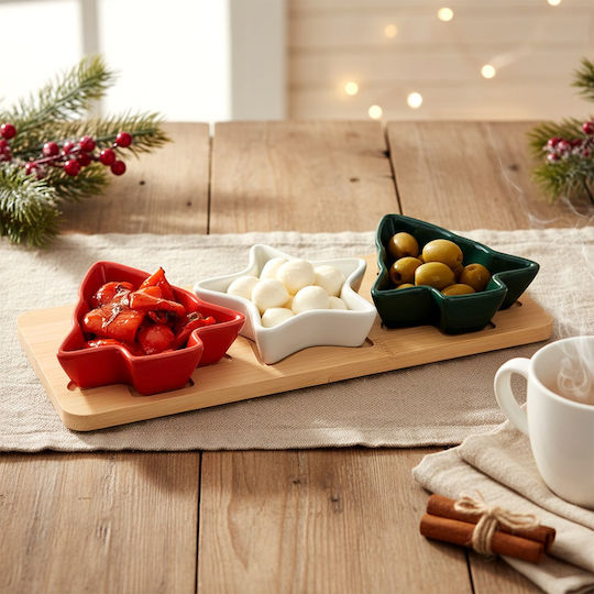 Excellent Houseware Дискове с Дървета 4 Бройки Excellent Houseware Дискове с Дървета 4 Бройки