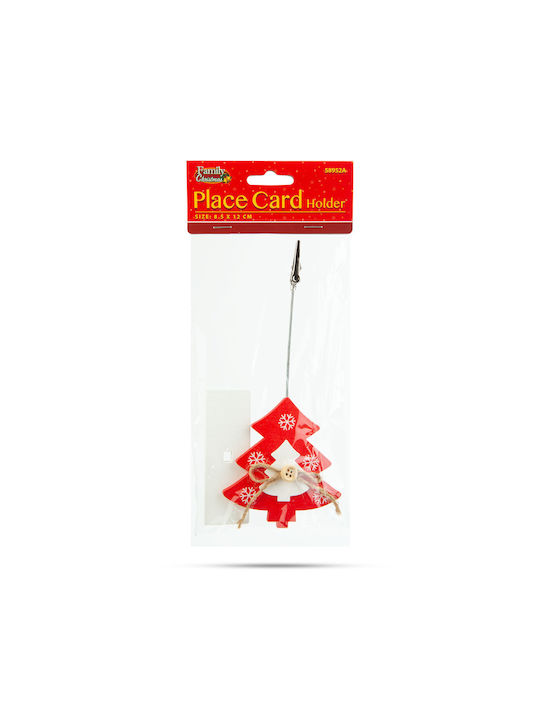 Weihnachtliche Holz-Bäume 12x8,5x3,2cm