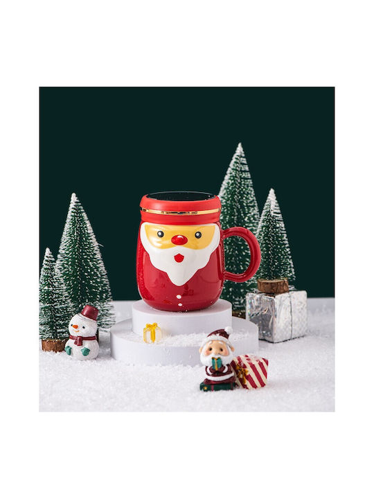 Alista Home Christmas Ceramic Mug Santa Claus 11.5x8cm 430ml