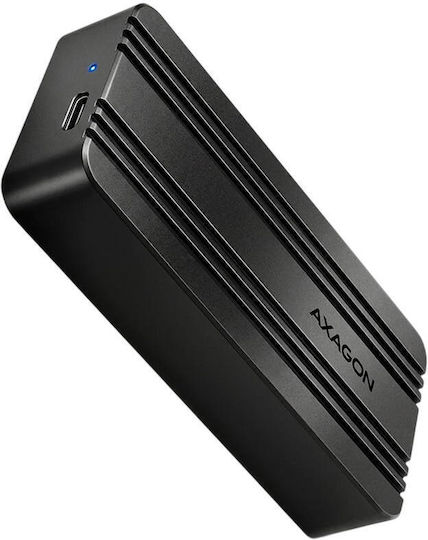 Axagon External Ssd Enclosure Eem2-40g Armored Usb4 M.2 Nvme Black 104x50x20mm