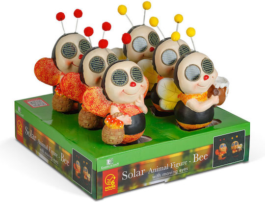 Solar Led Bee Decoration 22 Cm 112 Leds Moving Eyes Varied Design