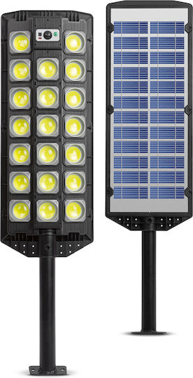 Solar Spotlight 520 Led Smd 3000lm Motion Sensor Remote Control 4500mah Ip65 Outdoor