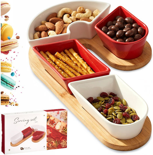 Excellent Houseware Weihnachtliche Salve mit Süßigkeiten 5 Stück Excellent Houseware Weihnachtliche Salve mit Süßigkeiten 5 Stück