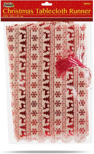 Alista Home Σουπλά Πλαστικό Καφέ 180x35cm