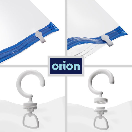 Orion Plastic Hanging Clothes Storage Bag Air-Tight and Vacuum 70x144cm