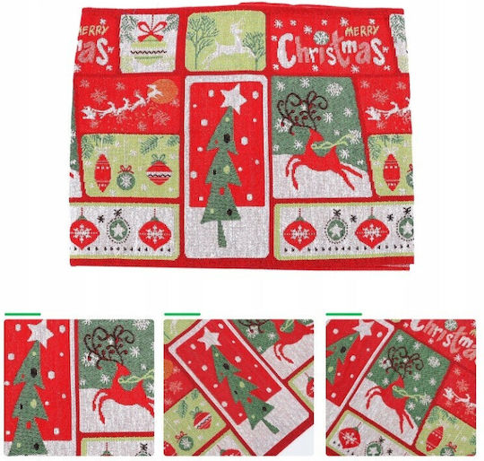 Alista Home Seturi De Masă Tesătură Roșie 180x35cm Alista Home Seturi De Masă Tesătură Roșie 180x35cm