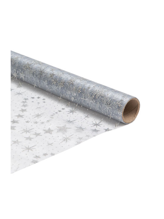 Alista Home Σουπλά Ασημί 180x28cm Alista Home Σουπλά Ασημί 180x28cm