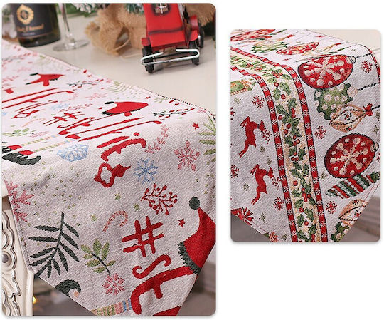 Alista Home Seturi De Masă Tesătură Albă 173x34cm