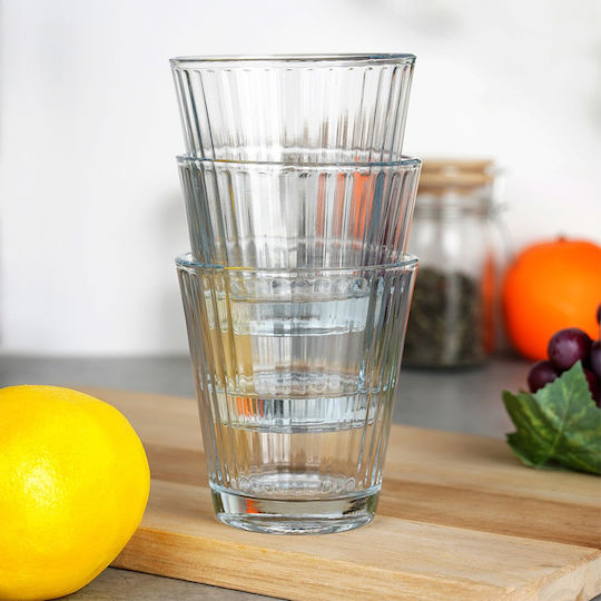 Excellent Houseware Set Brillen Cocktail/Trinken Wasser aus Glas 220ml 6 Stück