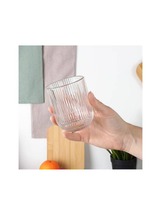 Vilde Set of Cocktail/Drinking and Water Glasses Made of Glass 250ml 6 Pieces