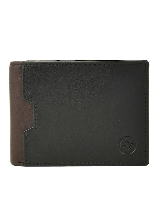 Δερμάτινο Ανδρικό Πορτοφόλι με RFID Μαύρο