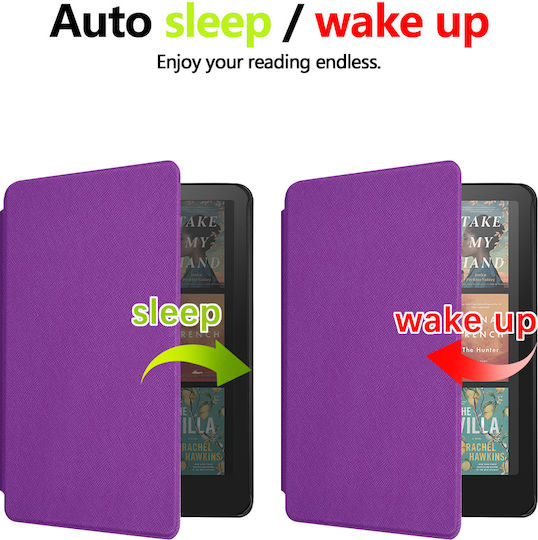 Калъф Kindle Paperwhite 2024 7" Inkora Lite Лилав