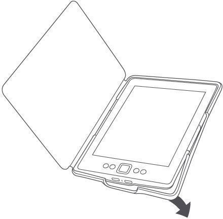 Husă Clasică Kindle 4/5 Turcoaz